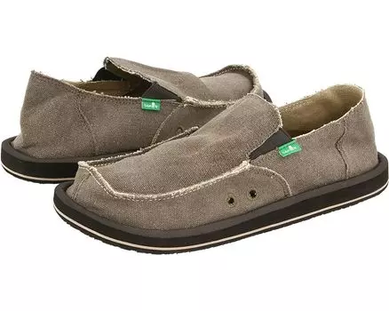 Лоферы Sanuk Vagabond Sidewalk Surfer, коричневый