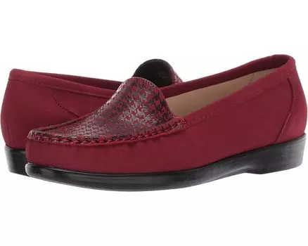 Лоферы SAS Simplify Comfort Loafer, цвет Red Tetris