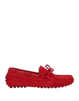 Лоферы Saxone, красный