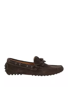 Лоферы Saxone, темно-коричневый