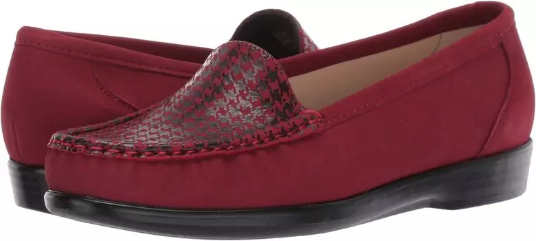 Лоферы Simplify SAS, цвет Red Tetris