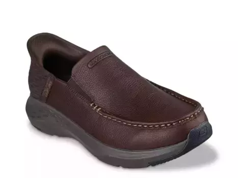 Лоферы Skechers Parson Oswin, темно-коричневые