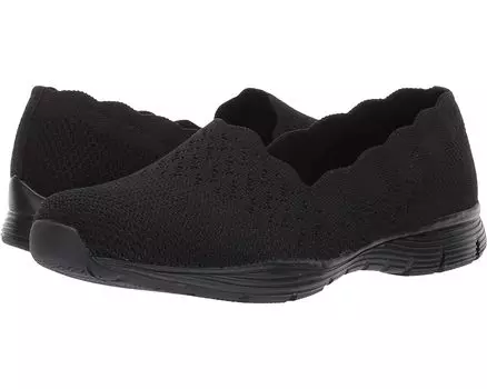 Лоферы SKECHERS Seager - Stat, цвет Black/Black