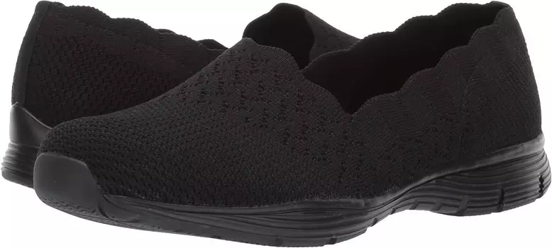 Лоферы SKECHERS Seager - Stat, цвет Black/Black