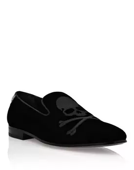 Лоферы Skull&Bones Philipp Plein, черный