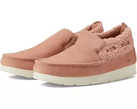 Лоферы Sperry Moc-Sider Leather/Teddy, цвет Rose