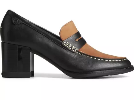 Лоферы Sperry Seaport Penny Heel, черный