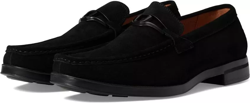 Лоферы Stacy Adams Palladian Moc Toe Slip-On Loafer, черный