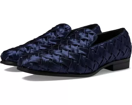 Лоферы Stacy Adams Savoir Satin Slip-On Loafer, темно-синий