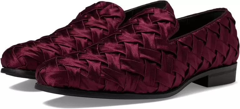 Лоферы Stacy Adams Savoir Satin Slip-On, бордовый