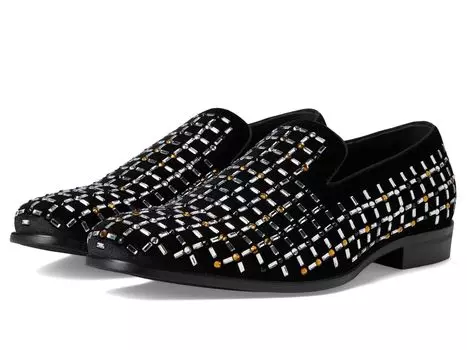 Лоферы Stacy Adams Stallford Rhinestone Slip-On, черный мульти
