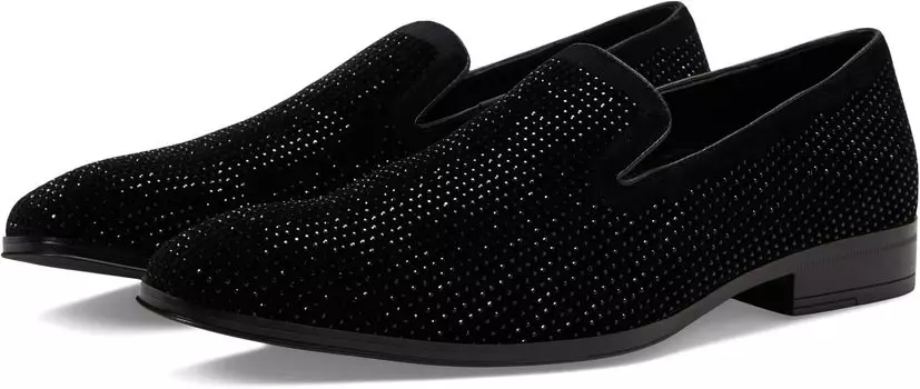 Лоферы Stacy Adams Suave Rhinestone Slip-On, черный