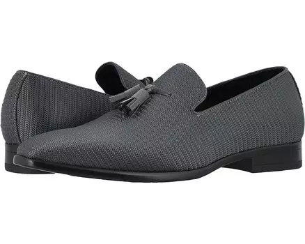 Лоферы Stacy Adams Tazewell Plain Toe Slip-On, цвет Gray/Black