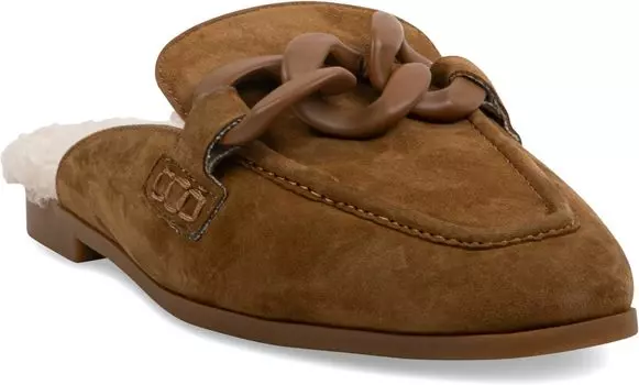 Лоферы Steve Madden Cally-F Mule, цвет Cognac Suede