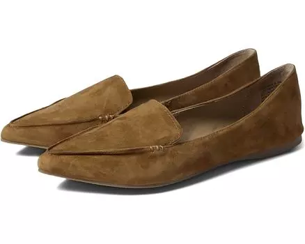Лоферы Steve Madden Feather Loafer Flat, цвет Cognac Suede