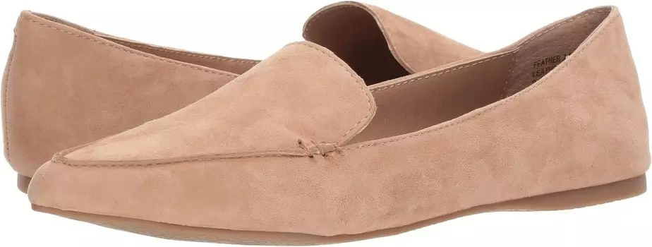Лоферы Steve Madden Feather Loafer Flat, цвет Camel Suede