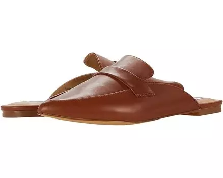 Лоферы Steve Madden Flavor Flat Mule, цвет Cognac Leather
