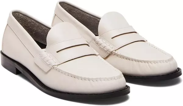 Лоферы Steve Madden Kingston, цвет White Leather