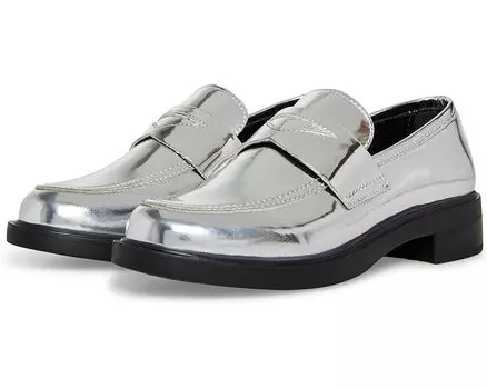 Лоферы Steve Madden Leif, серебряный