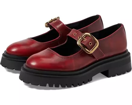 Лоферы Steve Madden Lyndon, цвет Red Leather