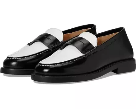 Лоферы Steve Madden Madison, черный/белый