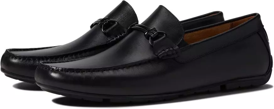 Лоферы Talladega Moc Toe Bit Driver Florsheim, цвет Black Smooth