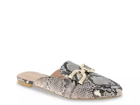 Лоферы Tara Mule Bcbgeneration, цвет grey_blacksnakeprint