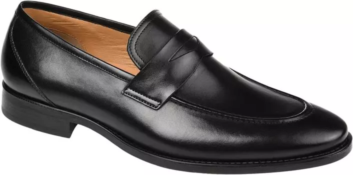 Лоферы Thomas & Vine Bishop Apron Toe Penny Loafer, черный
