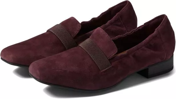 Лоферы Tilmont Eve Clarks, черная замша
