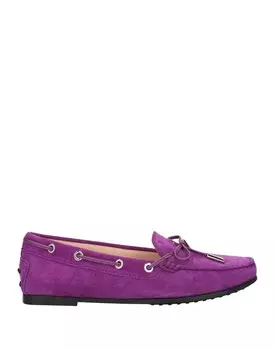Лоферы Tod'S, фиолетовый