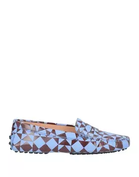 Лоферы Tod'S, голубой