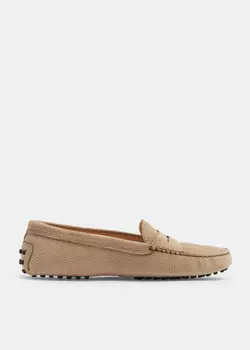 Лоферы Tod'S Gommino Driving, бежевый