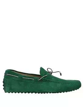 Лоферы Tod'S, изумрудно-зеленый
