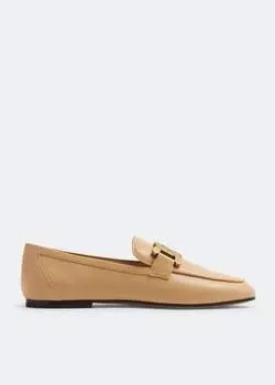Лоферы Tod'S Kate Leather, бежевый