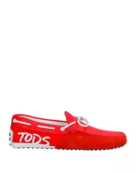 Лоферы Tod'S, красный