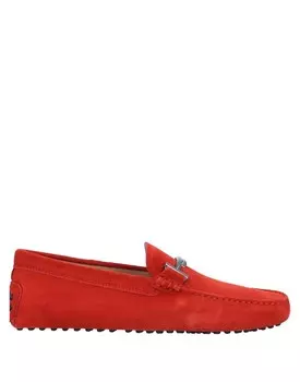 Лоферы Tod'S, красный