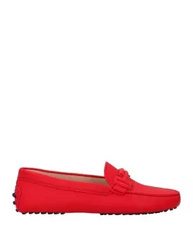 Лоферы Tod'S, красный