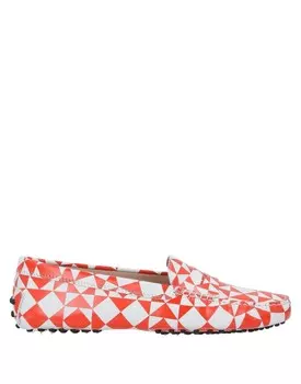 Лоферы Tod'S, красный