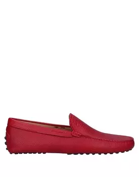 Лоферы Tod'S, красный
