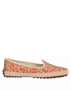 Лоферы Tod'S, оранжевый