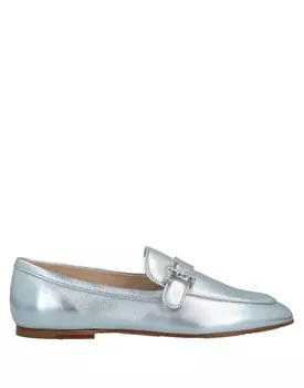 Лоферы Tod'S, серебро