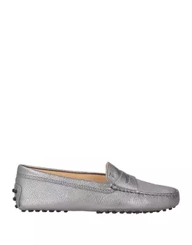 Лоферы Tod'S, серебро