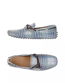 Лоферы Tod'S, серый