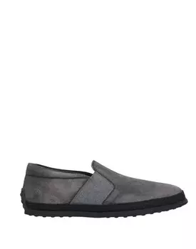 Лоферы Tod'S, серый