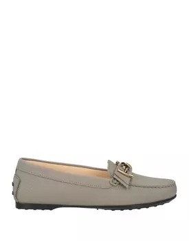 Лоферы Tod'S, серый
