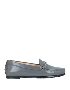 Лоферы Tod'S, серый