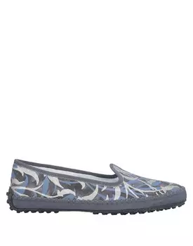 Лоферы Tod'S, серый
