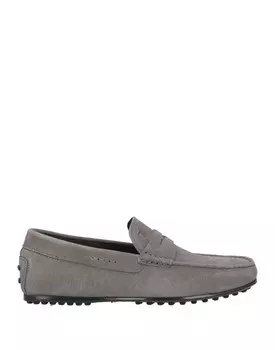 Лоферы Tod'S, серый