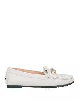 Лоферы Tod'S, светло-серый