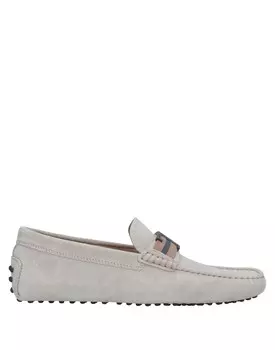Лоферы Tod'S, светло-серый